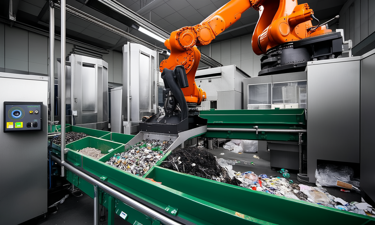 What are the latest advancements in waste sorting technology?