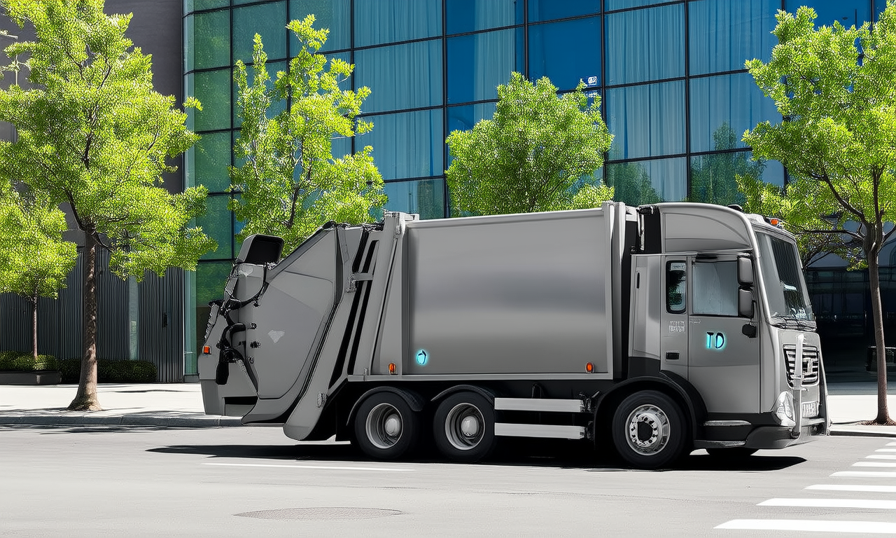 How do AI and IoT improve waste management?