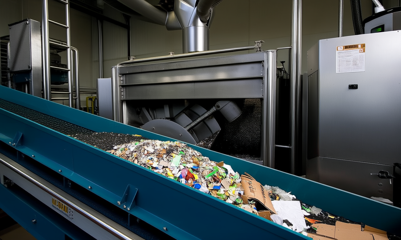 How do electrostatic separators improve recycling?