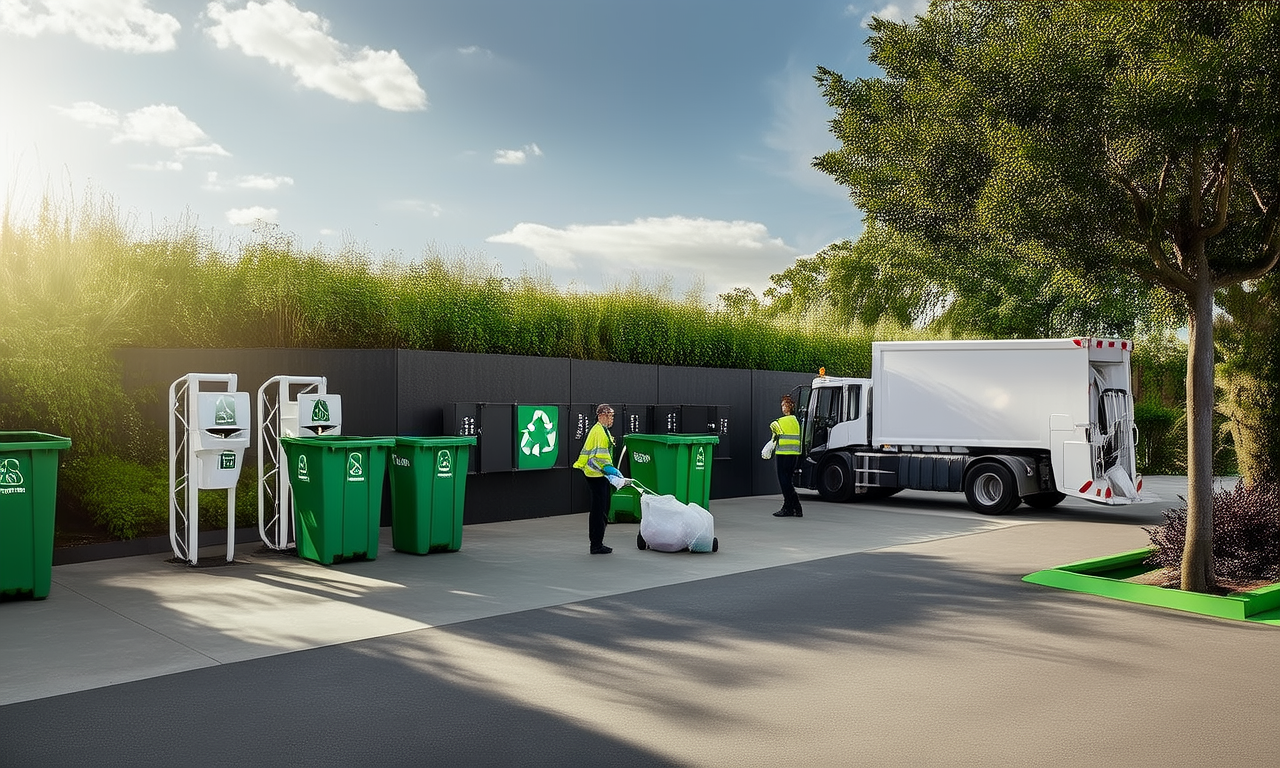 What are sustainable waste management practices?