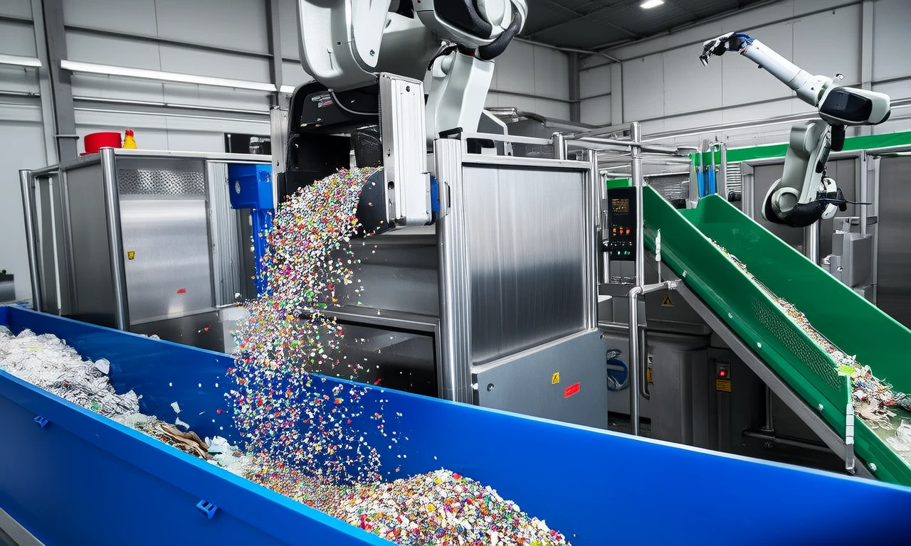 What are the future trends in recycling equipment?