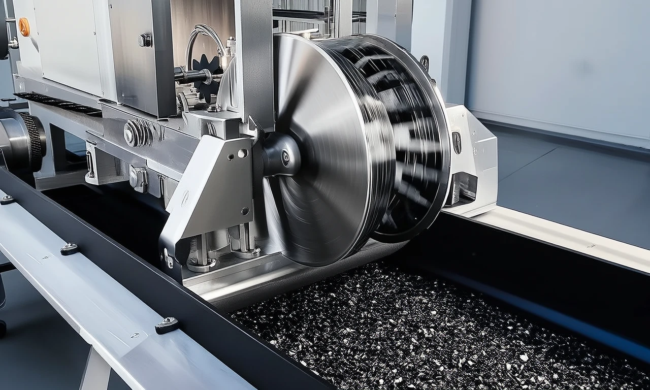 How does blade technology affect crusher efficiency?